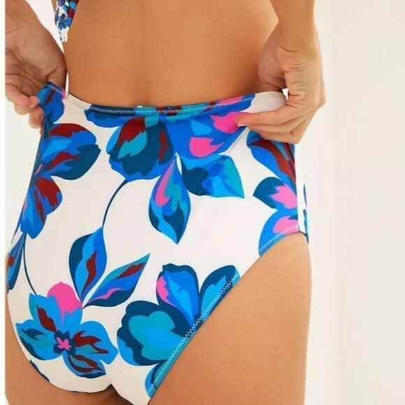 Anthropologie x Sanctuary High-Waisted Reversible Bikini Bottoms Size S - Picture 10 of 10